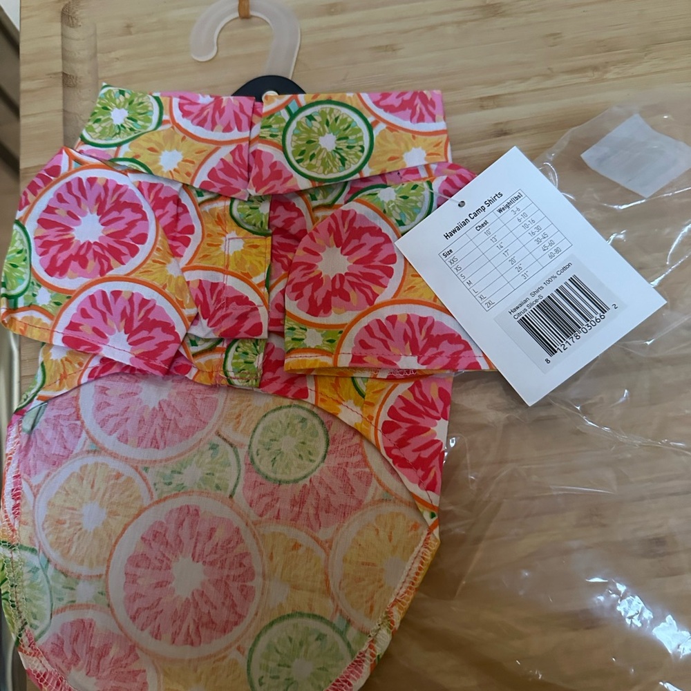 Doggie Hawaiian Camp Shirt - NWT